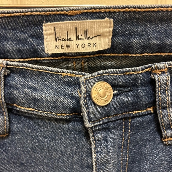 Nicole Miller SOHO High Rise Ankle Slim Jeans Sz 8 - Picture 11 of 11